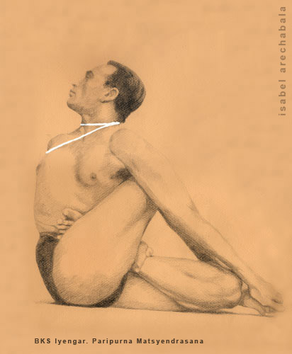 Bks Iyengar Paripurna Matsyendrasana